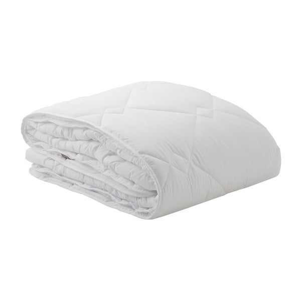 Бяло одеяло от микрофибър , 195 x 215 cm - Bella Maison
