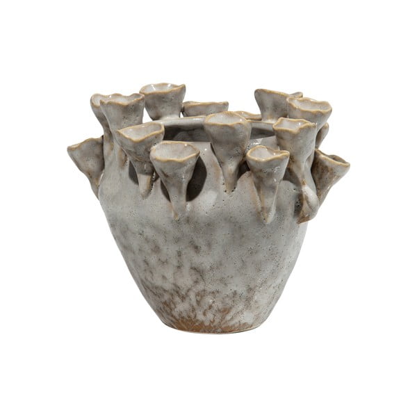 Керамична ваза с дизайн на коралов риф Корал, височина 14 cm Pipe - BePureHome