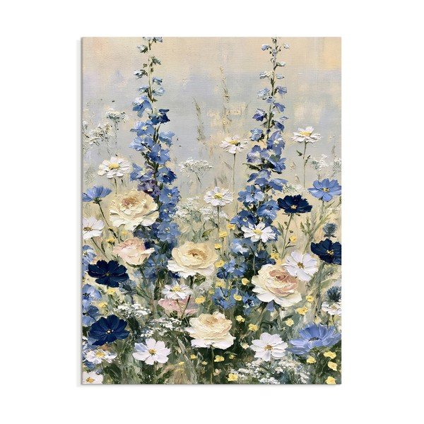 Печатна върху платно картина 60x80 cm Blue Meadow – Styler