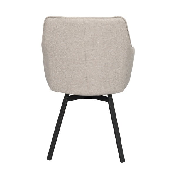 Бежови тапицирани трапезни столове в комплект 2 бр. Alison – Rowico-image-4