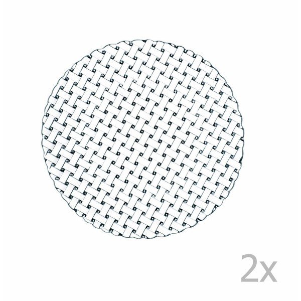 Sada 2 salátových talířů z křišťálového skla Nachtmann Bossa Nova, ⌀ 23 cm