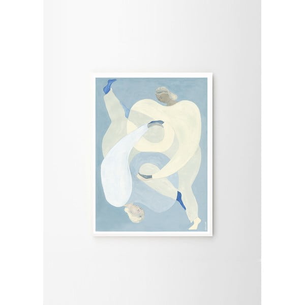 Постер 50x70 cm Hold You - Blue – Sofia Lind – The Poster Club-image-2