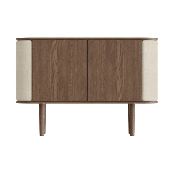 Нисък дъбов скрин в кафяво-бежово 109x75 cm Treasures - UMAGE-image-3