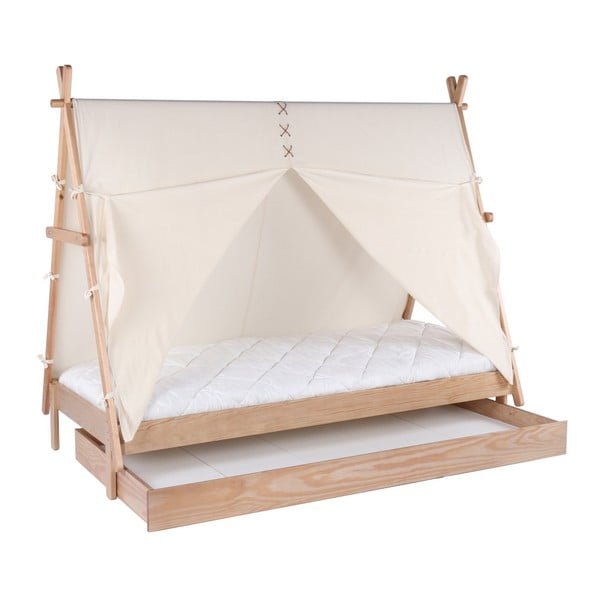 Zásuvka z borovicového dřeva pro dětskou postel BLN Kids Apache