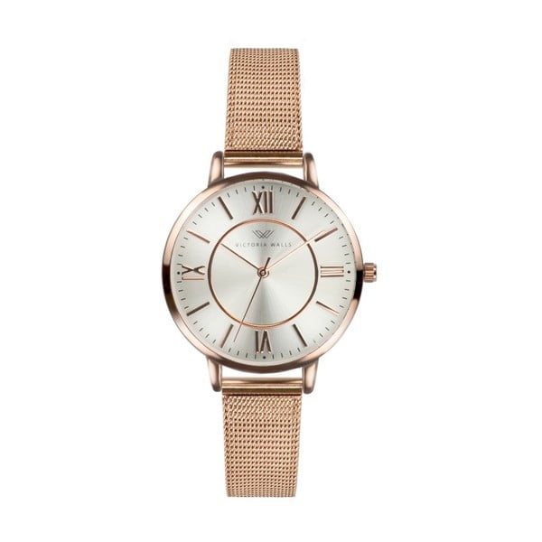 Set dámských hodinek s řemínkem z chirurgické oceli a náramku Victoria Walls Centoro-image-1