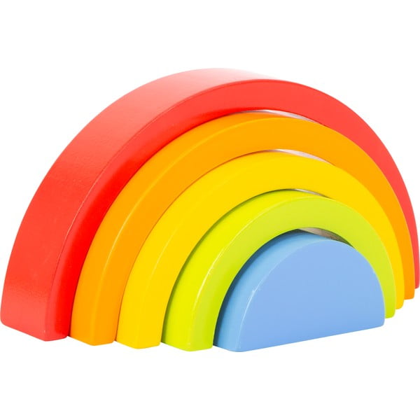Детска дървена сгъваема игра Rainbow - Legler-image-4