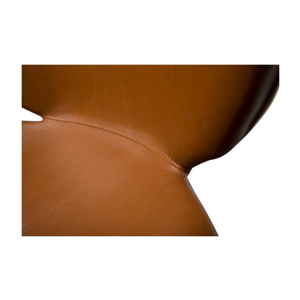 Кафяв стол от изкуствена кожа Cloud - DAN-FORM Denmark-image-2