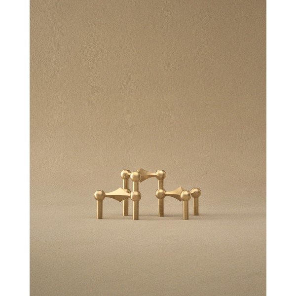 Метални свещници в комплект 3 бр. Nagel – STOFF Nagel-image-2