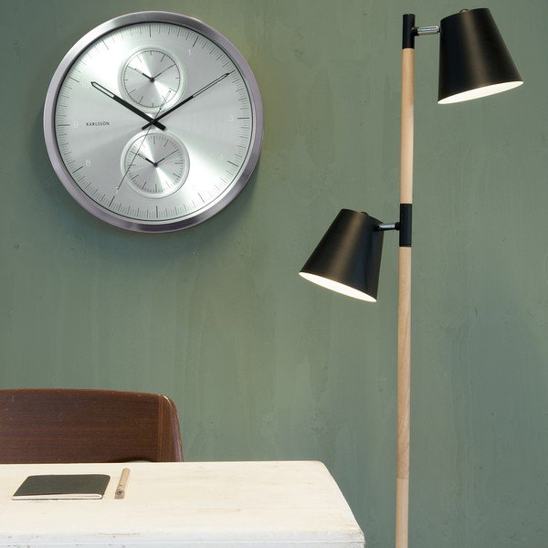 Stříbrné hodiny Present Time Multiple Time-image-1
