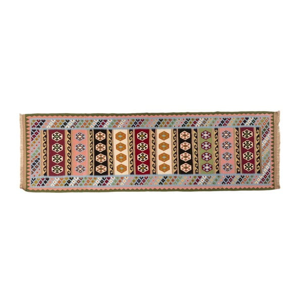Ručně tkaný koberec Navaei & Co Kilim Azero Astara 157, 298 x 83 cm