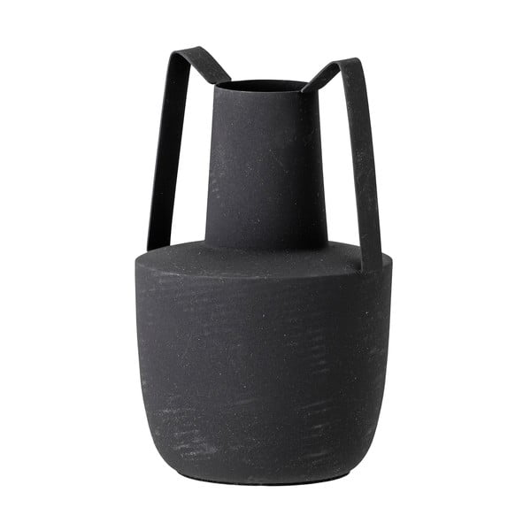 Черна метална ваза , височина 20,5 cm Itamar - Bloomingville-image-2