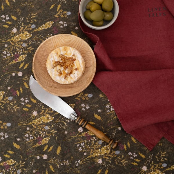 Ленена покривка 40x150 cm Woodland – Linen Tales-image-1