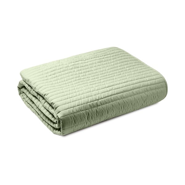 Зелена ватирана покривка за двойно легло 220x230 cm - Bianca