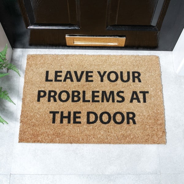 Изтривалка от кокосови влакна 40x60 cm No Problems – Artsy Doormats-image-2
