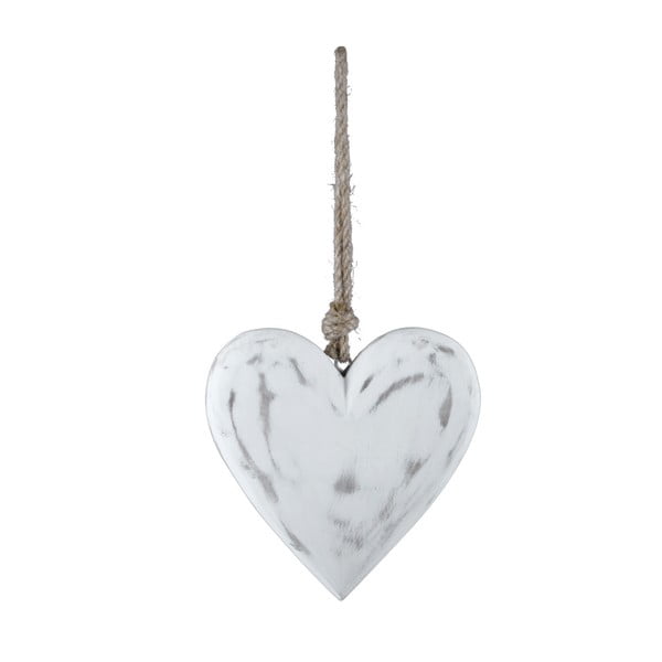 Висяща декорация във формата на сърце, височина 12,5 cm - Ego Dekor