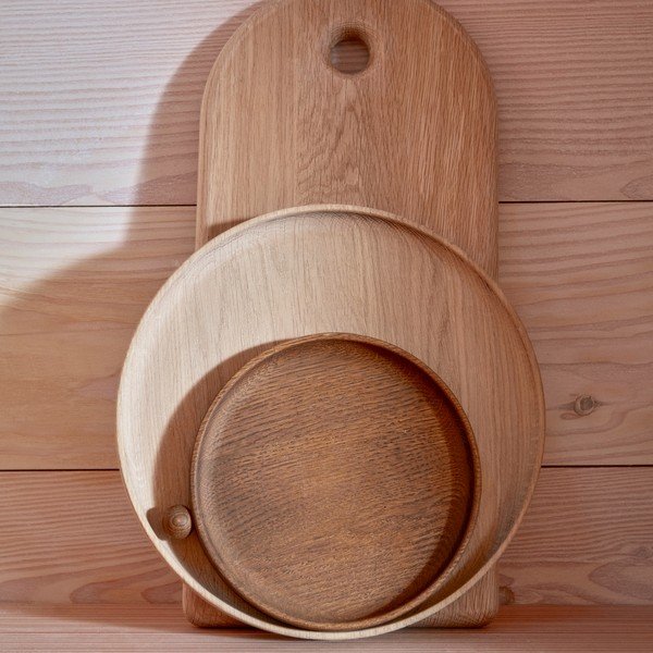 Дървена тава ø 30 cm Inka – OYOY Living Design-image-4