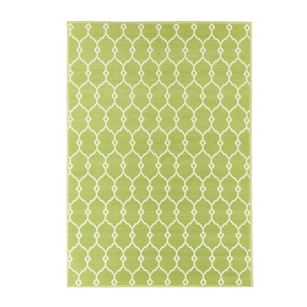 Зелен килим за открито , 160 x 230 cm Trellis - Floorita