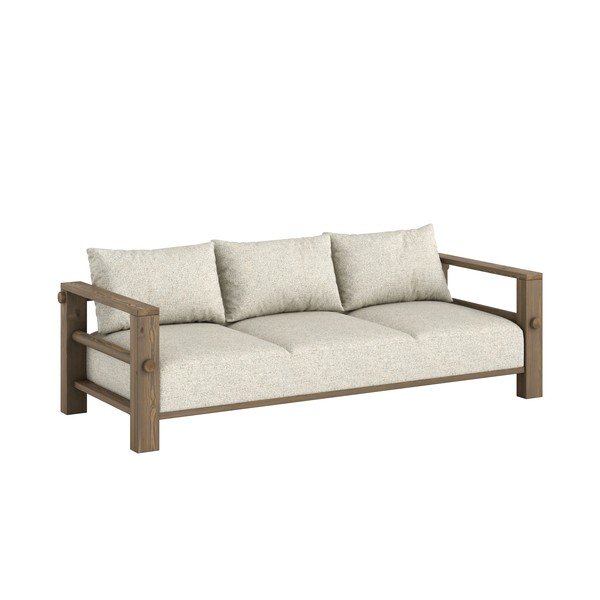 Светлосив диван 225 cm Bare – Karup