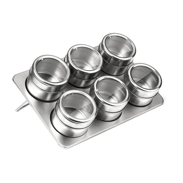 Комплект от 6 съда за подправки с поставка 100 ml - Premier Housewares-image-1