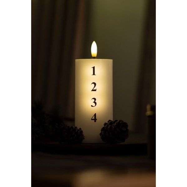 LED свещ на батерии (височина 15 cm)  Sille Advent – Sirius-image-2
