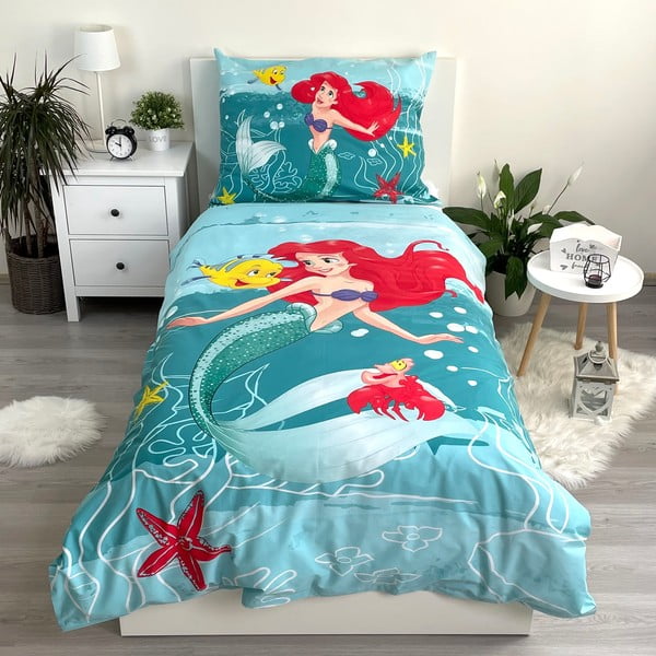 Памучно детско спално бельо за единично легло 140x200 cm Ariel Friends - Jerry Fabrics-image-1