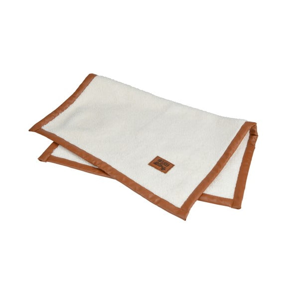 Кремаво одеяло за куче 50x70 cm – Love Story-image-2