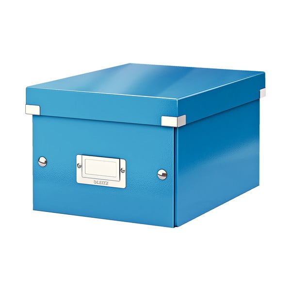 Синя кутия за съхранение Universal, дължина 28 cm Click&Store - Leitz