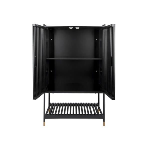 Чекмеджета от черен бор Marve, 75 x 120 cm - Leitmotiv-image-3