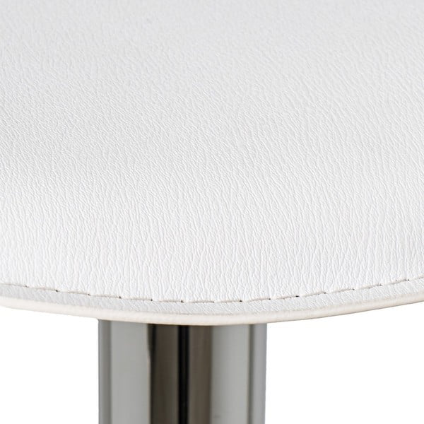 Бели тапицирани бар столове в комплект с регулируема височина 2 бр. (височина на седалката 73 cm) – Casa Selección-image-3