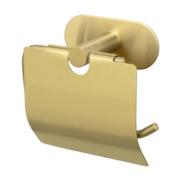 Самостоятелна поставка за тоалетна хартия от неръждаема стомана Orea Gold - Wenko-image-3