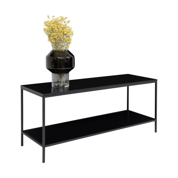 Черна маса за телевизор 36x45 cm Vita - House Nordic-image-2