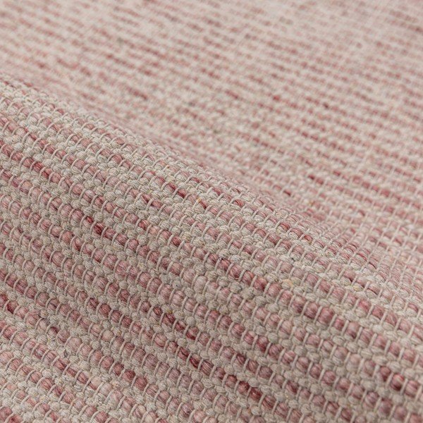 Светлорозов ръчно изработен килим със смес от вълна 120x170 cm Rue – Flair Rugs-image-3