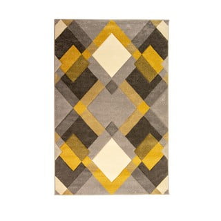 Жълт/сив килим 160x230 cm Nimbus – Flair Rugs