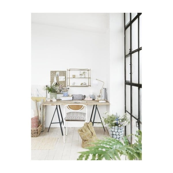 Ваза от каменна керамика Melfi Ballad Blue, ⌀ 30 cm - A Simple Mess-image-3