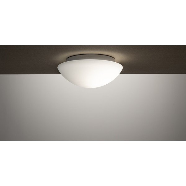Бяла лампа за таван ø 25 cm със стъклен абажур Mato - Sotto Luce-image-3