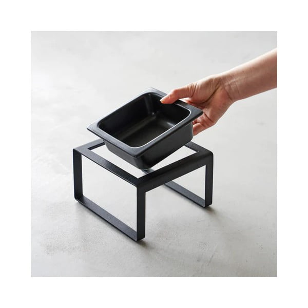 Керамична купа с основа за домашен любимец Tower - YAMAZAKI-image-1