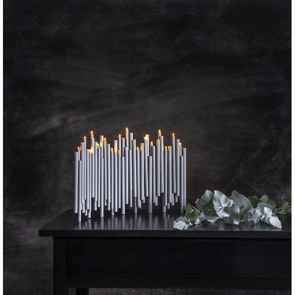 Бяла коледна светлинна украса Note - Star Trading-image-4