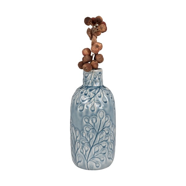 Светлосиня керамична ваза - House Nordic-image-1