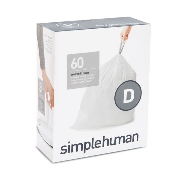 Торби за боклук 60 бр. 20 л D - simplehuman-image-1
