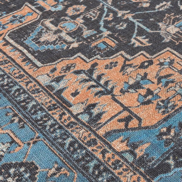 Син килим 230x160 cm Kaya - Asiatic Carpets-image-2