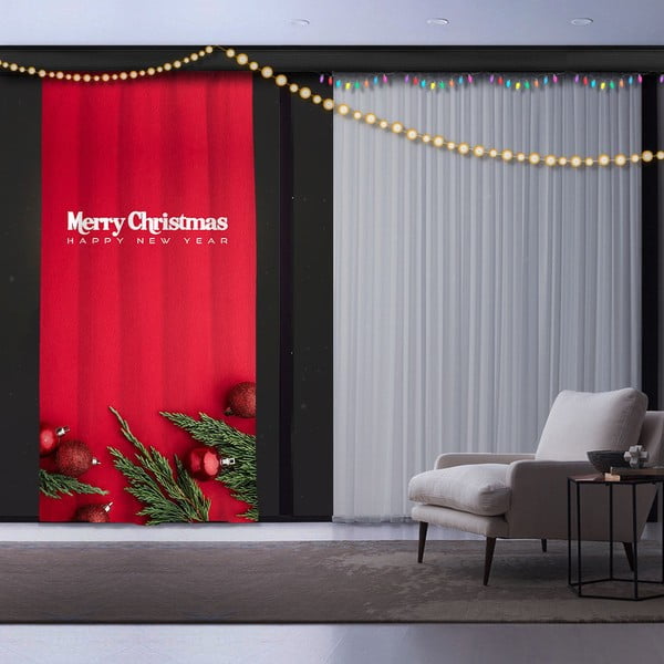 Коледна завеса Коледа, 140 x 260 cm - Unknown