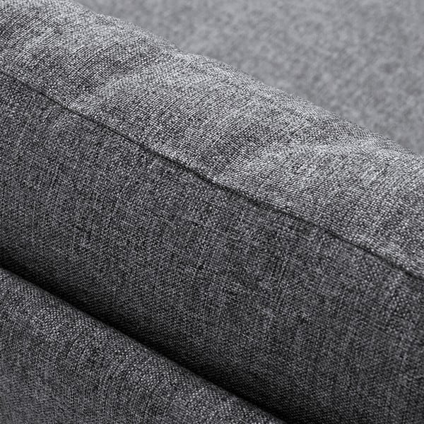 Сив фотьойл с подлакътник от дясната страна и дъска за съхранение Martha Fly - Balcab Home-image-3