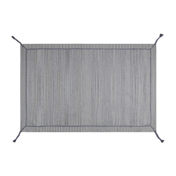 Памучен килим Twist Grey, 70 x 120 cm - Eko Halı
