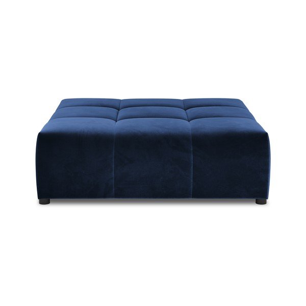 Модул за диван от синьо кадифе Rome Velvet - Cosmopolitan Design-image-2