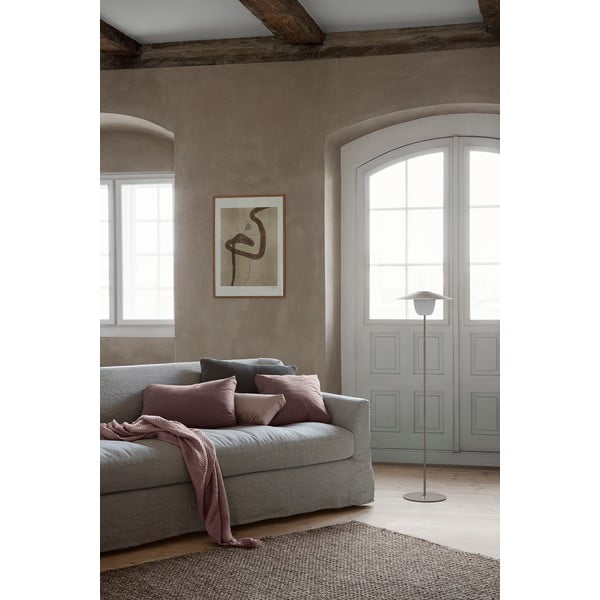 Сива памучна калъфка за възглавница , 50 x 30 cm - Blomus-image-2