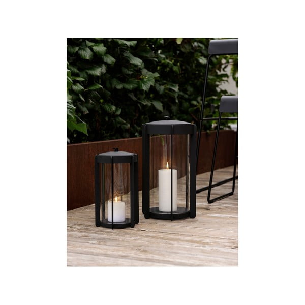 Черен LED фенер с USB (височина 25 cm) Firefly – Zone-image-3