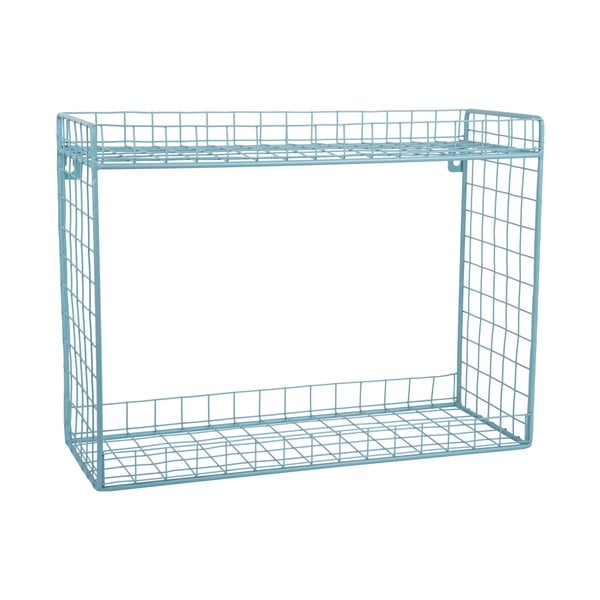 Тюркоазен стоманен стенен рафт на няколко нива 40 cm Reja – PT LIVING-image-2
