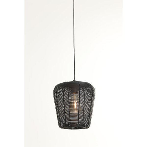 Черна лампа за таван ø 23 cm Adeta - Light & Living-image-2