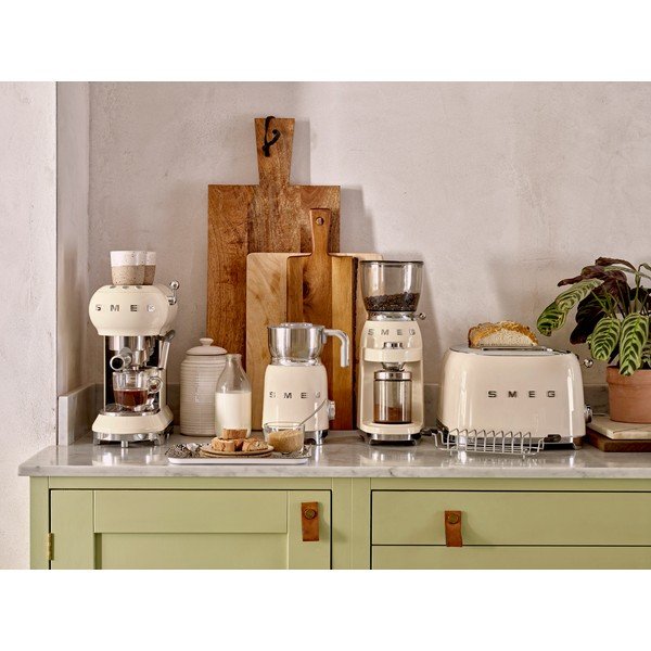 Бежов електрически пенообразувател за мляко 50's Retro Style  – SMEG-image-4