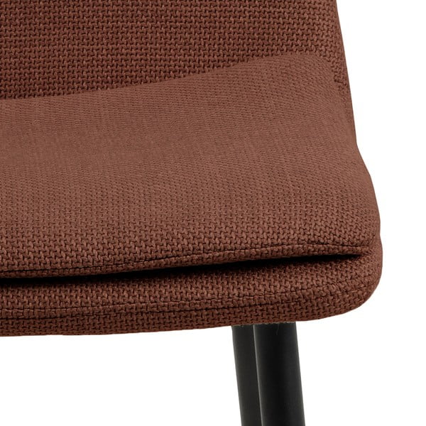 Теракотен трапезен стол Becca – Actona-image-3